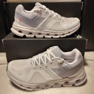 On Cloudrunner Wide White Frost Women's 9.5